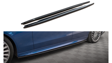 Diffuser Mercedes-Benz C 43 AMG W206 Side Skirts Gloss Black