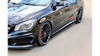 Diffuser Mercedes-Benz CLA 45 AMG C117 A45 AMG W176 Side Skirts Gloss Black