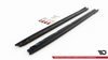 Diffuser Peugeot 208 II Side Skirts Gloss Black