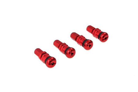 Valve Aluminium Red