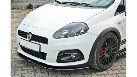 Splitter Fiat Grande Punto Abarth przód v.2 Gloss Black