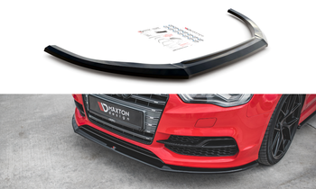 Splitter Audi A3 8V Front v.1 Gloss Black