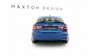 Diffuser Audi A3 8V Facelift Rear Valance Version with a single exhaust tip