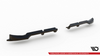 Splitter Brabus Smart Fortwo C451 Facelift Rear Central with Diffuser