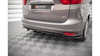Splitter Ford C-Max II Rear Central with Diffuser Gloss Black