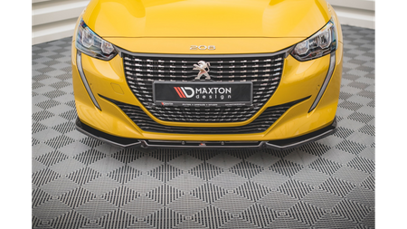 Splitter Peugeot 208 II przód v.1 Gloss Black