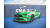 Splitter Ford Mustang VI GT Facelift Przód Pro v.1 + flaps Black