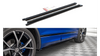 Diffuser Volkswagen Tiguan II Facelift R R-Line Side Skirts Gloss Black