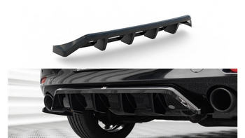 Splitter Mazda 3 IV Rear Central with Diffuser