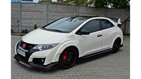 Diffuser Honda Civic IX Type-R Side Skirts Gloss Black