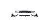 Diffuser Mercedes-Benz C C205 A205 Cabrio Rear Black