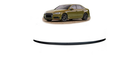 Spoiler Audi A4 B9 Lip Gloss Black