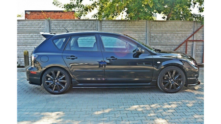 Dokładka Mazda 3 I MPS Progi Gloss Black