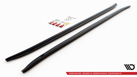 Diffuser BMW 7 F01 M-Pack Side Skirts Gloss Black