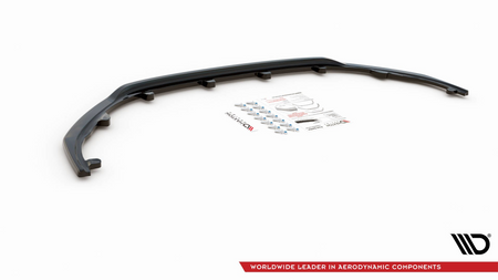 Splitter Peugeot 308 II Facelift Front v.1 Gloss Black