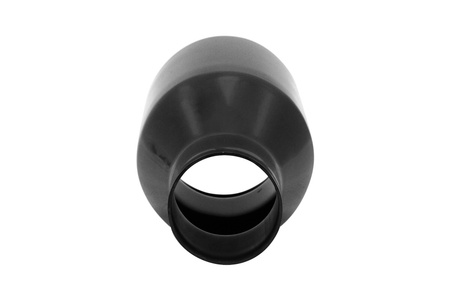 Końcówka tłumika 89mm wejście 51mm Black Chrome