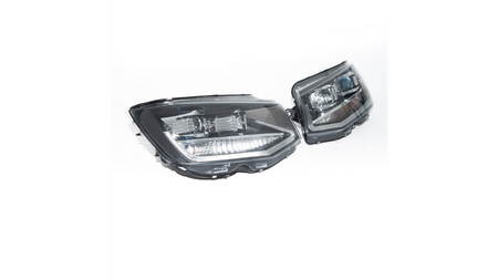 Lights Volkswagen Transporter T6 Front DRL Black