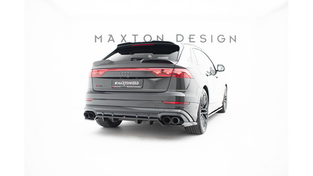 Splitter Audi SQ8 Q8 S-Line Mk1 Facelift Rear Central with Diffuser v.2