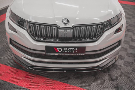 Front Splitter Skoda Kodiaq Mk1 Sportline/RS - Gloss Black