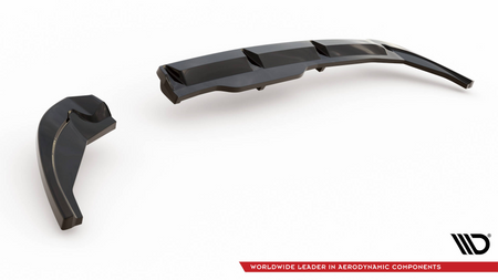 Splitter Fiat 500X I Facelift Sport Tył Środkowy z Dyfuzorem