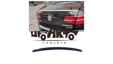 Spoiler Volkswagen PASSAT B7 Lip Gloss Black