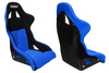 Fotel Sportowy Bimarco Cobra PRO Welur Blue-Black FIA