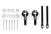Hood pins SLIDE Black