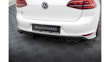 Diffuser Volkswagen Golf 7 R Rear + Rear Splitter Side