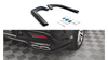 Splitter Mercedes-Benz GLE 63AMG C292 Rear Side v.2 Gloss Black