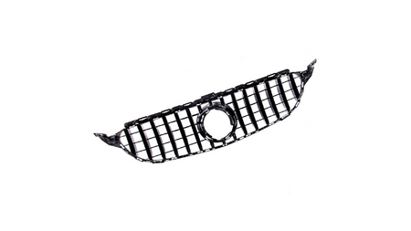 Grill Mercedes-Benz C W205 S205 A205 C205 Facelift GT Gloss Black