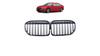 Grill BMW 7 G11 G12 Facelift podwójne żeberka Gloss Black