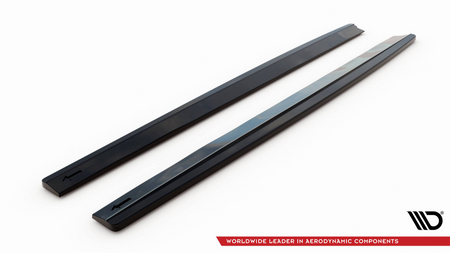 Diffuser Ford Mustang VI GT Side Skirts Gloss Black