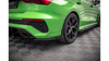 Splitter Audi RS3 8Y Tył Boczne Street Pro Black-Red + Gloss Flaps