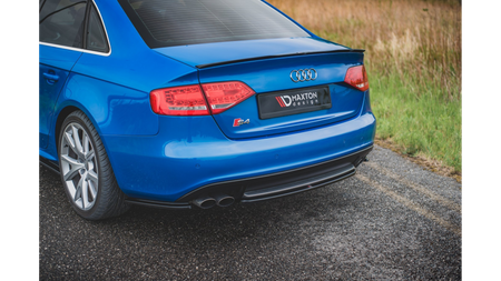 Splitter Audi A4 B8 S-Line Tył Środkowy Gloss Black
