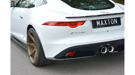 Splitter Jaguar F-TYPE Rear Side Gloss Black