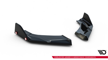 Splitter Hyundai I30 III Facelift N Rear Side v.4 + Flaps