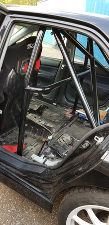 Bolt-in Half Roll Cage Mitsubishi Lancer EVO 7 8 9 Black