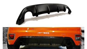 Diffuser Ford Focus II ST Rear Valance Gloss Black