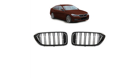 Grill BMW 6 G32 Dual Line Gloss Black