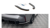 Splitter BMW 3 G80 M-Pack Rear Side v.1 Gloss Black
