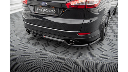 Splitter Ford Mondeo IV Facelift ST-Line Rear Central with Diffuser