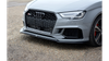Splitter Audi RS3 8V Facelift przód v.2 Gloss Black