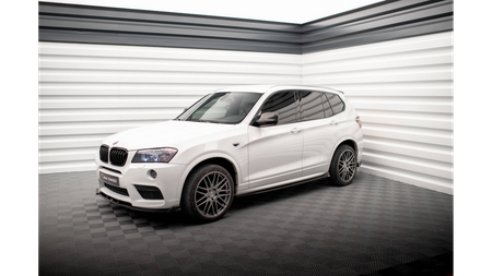 Diffuser BMW X3 F25 M-Pack Side Skirts Gloss Black