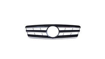 Grill Mercedes-Benz C W203 S203 Gloss Black 3S