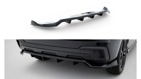 Splitter Skoda Kamiq Monte Carlo Mk1 Facelift Tył Środkowy z Dyfuzorem