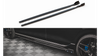 Diffuser Volkswagen Golf 8 R Side Skirts v.2 Gloss Black + Flaps