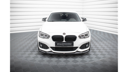 Front Splitter V.4 CSL Look BMW 1 M-Pack / M140i F20 Facelift