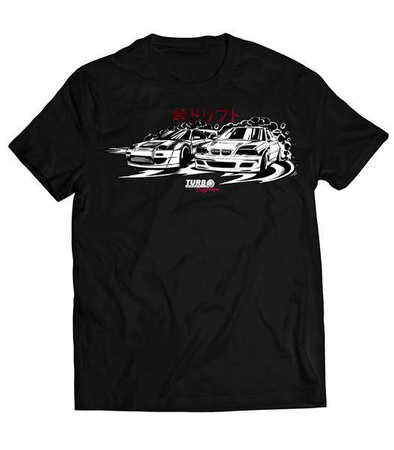 TurboWorks DriftTeam T-Shirt Black M