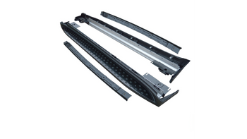 Side Steps Mercedes-Benz M W164 Aluminium Black