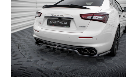 Splitter Maserati Ghibli III Facelift Tył Środkowy z Dyfuzorem